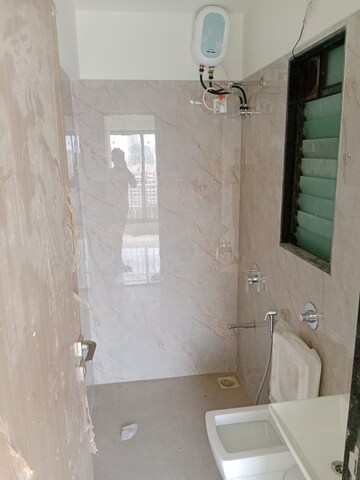 Bathroom in 2 BHK Apartment at Oxford Navrang Crystal, Goregaon West – for Rent
