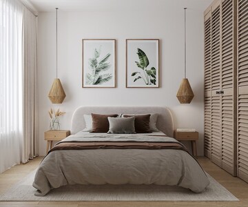 Bedroom in 3 BHK Apartment at Signature Global Titanium SPR, Sector 71 – for Sale