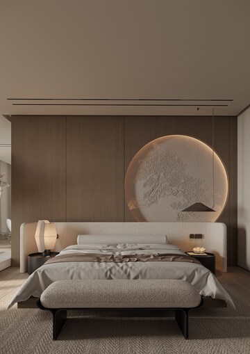 Bedroom in 3 BHK Apartment at Signature Global Titanium SPR, Sector 71 – for Sale
