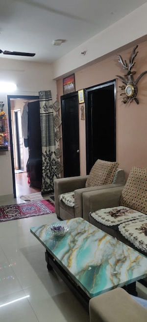 Living Room in 2 BHK Apartment at Galaxy North Avenue ll, Gaur City 2 – for Sale