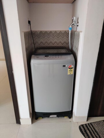 Building Lobby in 1 BHK Apartment at Lodha Quality Home Tower 5, Saket Complex – for Rent