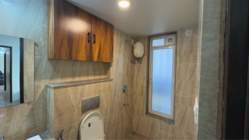 Bathroom in 2 BHK Apartment at Lodha Amara, Sandoz Baug – for Rent