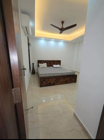 Bathroom in 3 BHK Builder Floor at Chattarpur – for Rent