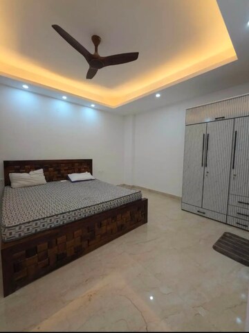 Bedroom in 3 BHK Builder Floor at Chattarpur – for Rent