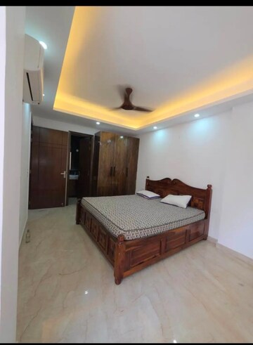 Bedroom in 3 BHK Builder Floor at Chattarpur – for Rent