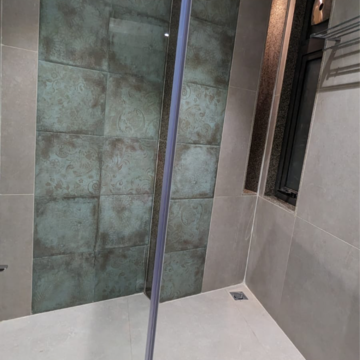 Balcony in 3 BHK Builder Floor at RWA DDA Flats Kalkaji, Kailash Hills – for Rent