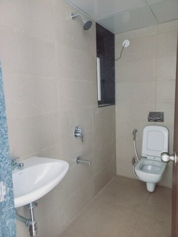 Bathroom in 1 BHK Apartment at Runwal Eirene, Balkum Pada – for Sale