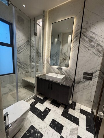 Attached Bathroom in 4 BHK Builder Floor at Greater Kailash I – for Sale
