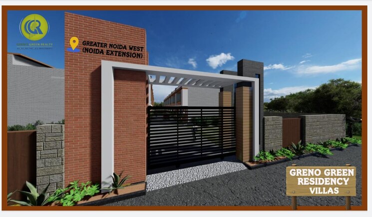 Exterior View, greno-green-residency 3 Bedroom 1676 Sq.Ft. Villa In Knowledge Park V Greater Noida Greater Noida 9102026