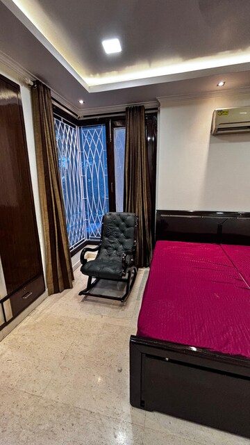 Living Room in 4 BHK Builder Floor at Greater Kailash I – for Rent