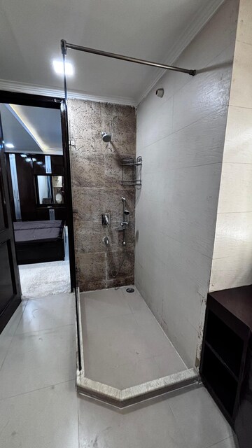 Bathroom in 4 BHK Builder Floor at Greater Kailash I – for Rent