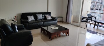 Living Room in 3 BHK Apartment at Lodha Belmondo, Gahunje – for Rent