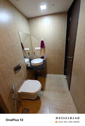 Bathroom in 3 BHK Apartment at Lodha Belmondo, Gahunje – for Rent