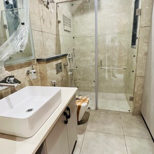 Attached Bathroom in 4 BHK Builder Floor at Hong Kong Bazaar, Sector 56 – for Sale