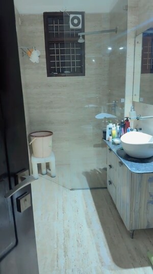 Bathroom in 4 BHK Builder Floor at Parklands, Sector 85 – for Sale