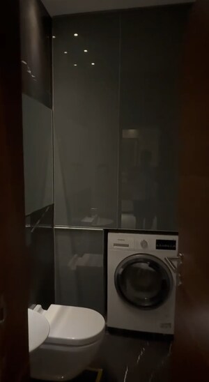 Bathroom in 1 BHK Apartment at Prem Bhavini Enclave, Mulund East – for Sale