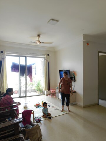 Living Room in 2 BHK Apartment at Hiranandani Fortune City, New Panvel – for Rent