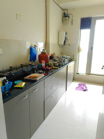Kitchen in 2 BHK Apartment at Hiranandani Fortune City, New Panvel – for Rent
