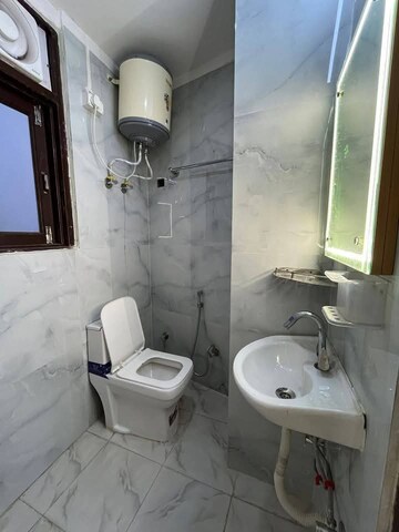 Bathroom in 2 BHK Apartment at Saket – for Rent