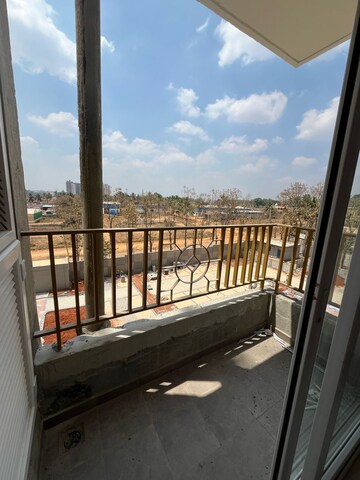 Balcony in 2 BHK Apartment at Ajmera Lugaano, Yelahanka – for Sale