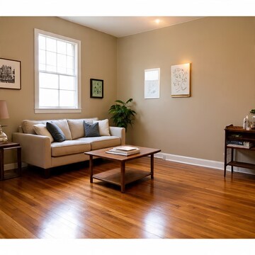 Living Room in 2 BHK Apartment at Ganga Nagar – for Rent