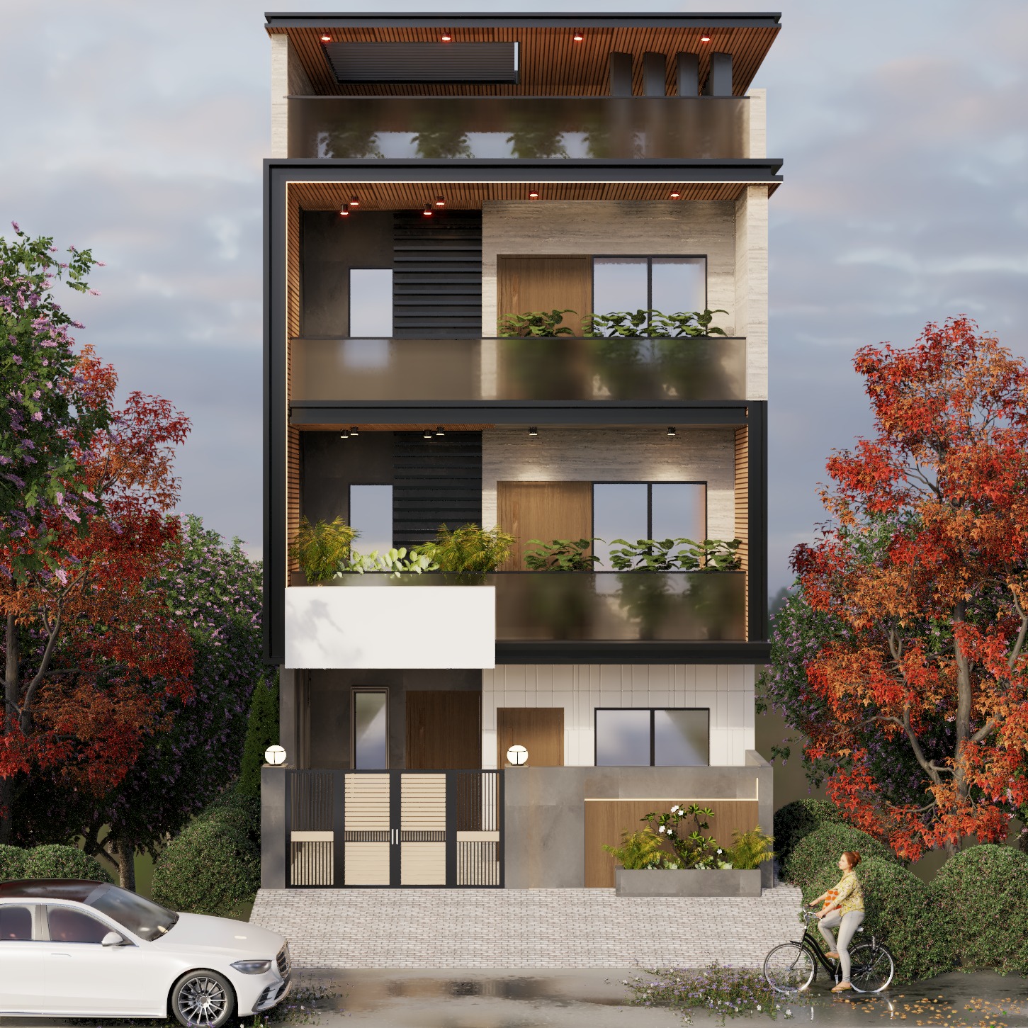 4 BHK Villa For Sale in Wave City