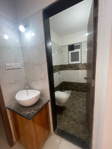 Bathroom in 1 BHK Apartment at Jhamtani Vision Ace Phase 1, Tathawade – for Rent