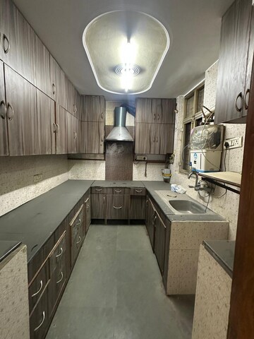 Kitchen in 3 BHK Apartment at Sector 12 Dwarka – for Rent