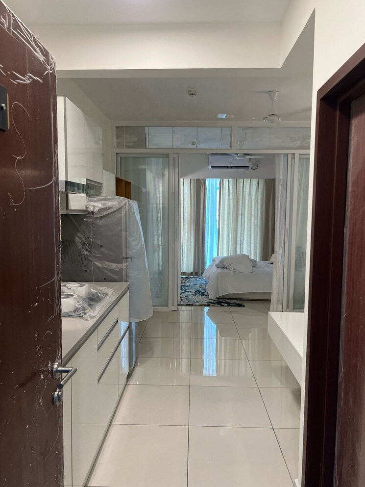 Kitchen, lnt-raintree-boulevard 1 Bedroom 486 Sq.Ft. Apartment In Hebbal Bangalore 9102222