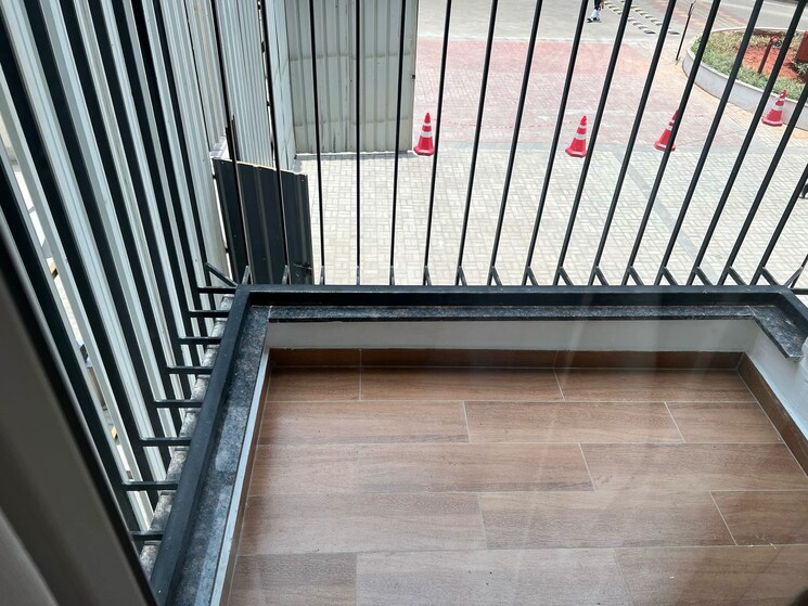 Balcony, lnt-raintree-boulevard 1 Bedroom 486 Sq.Ft. Apartment In Hebbal Bangalore 9102222