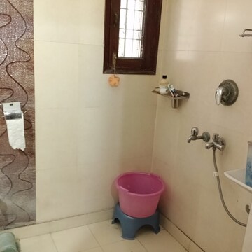 Bathroom in 2 BHK Builder Floor at Mahavir Enclave 1 – for Rent