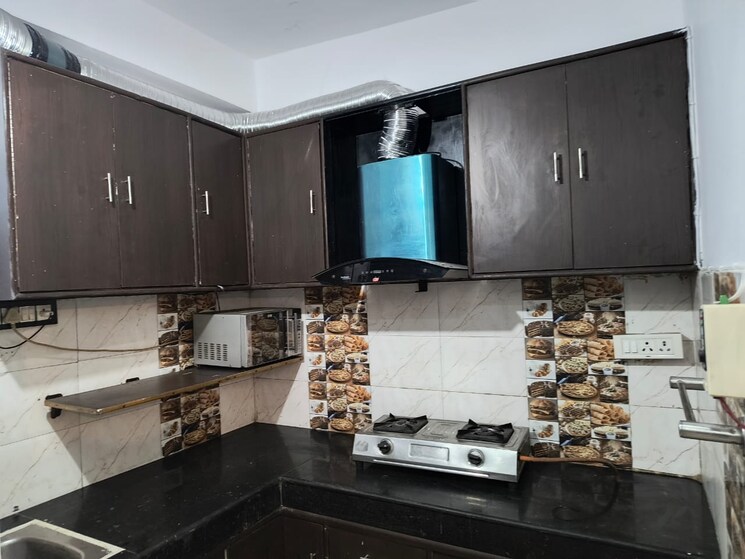 Kitchen, mahavir enclave 1 2 Bedroom 527 Sq.Ft. Builder Floor In Mahavir Enclave 1 Delhi 9102274