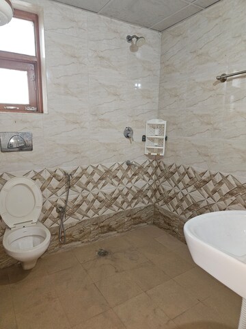 Bathroom in 3 BHK Apartment at New Millennium Apartments Rao CGHS, Sector 23 Dwarka – for Rent