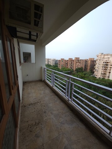 Balcony in 3 BHK Apartment at New Millennium Apartments Rao CGHS, Sector 23 Dwarka – for Rent