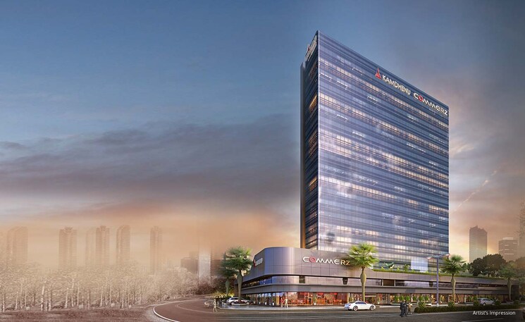 Exterior View, kamdhenu-commerz Commercial Office Space 900 Sq.Ft. In Kharghar Navi Mumbai 9102058