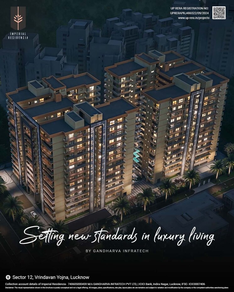 Master Plan, vrindavan yojna 4 Bedroom 2083 Sq.Ft. Apartment In Vrindavan Yojna Lucknow 9102102