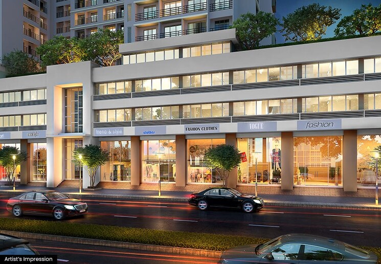 Gym, puraniks-stella-grand-central Commercial Shop 1300 Sq.Ft. In Vartak Nagar Thane 9102325