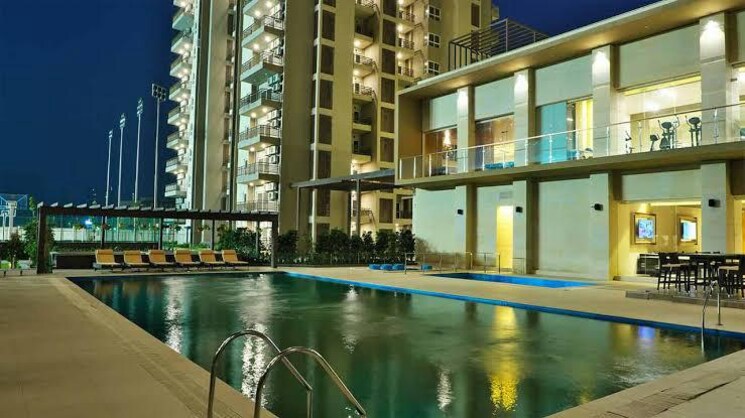 Swimming Pool, adani-m2k-oyster-grande 3 Bedroom 1689 Sq.Ft. Apartment In Sector 102 Gurgaon 9102336