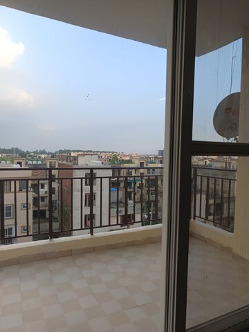 Balcony in 4 BHK Apartment at Green Valley Heights, Dhakoli – for Rent