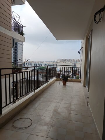 Balcony in 4 BHK Apartment at Green Valley Heights, Dhakoli – for Rent