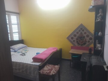 Living Room in 3 BHK Builder Floor at Nri Layout – for Rent