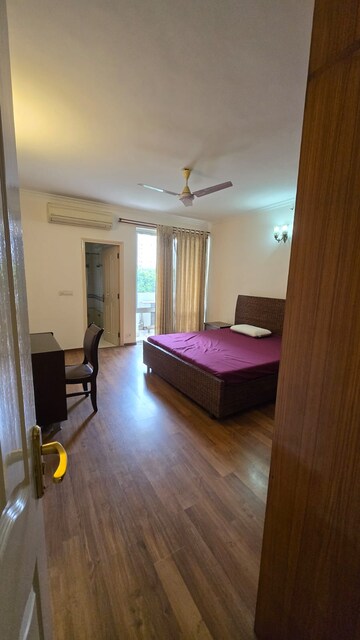 Living Room in 4 BHK Apartment at DLF Westend Heights, Sector 53 – for Rent