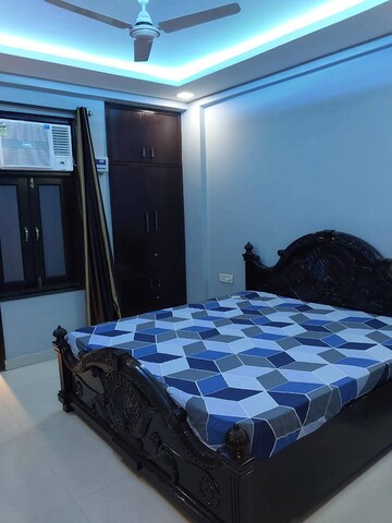 Bedroom in 3 BHK Builder Floor at Chattarpur – for Rent