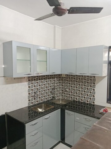 Kitchen in 1 BHK Apartment at Shreeji Tower, Panchsheel Nagar – for Rent