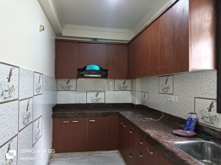 Kitchen, nangal dewat 2 Bedroom 1000 Sq.Ft. Builder Floor In Nangal Dewat Delhi 9102550