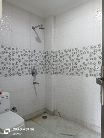 Bathroom in 2 BHK Builder Floor at Nangal Dewat – for Rent
