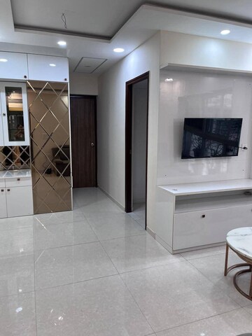 Living Room in 2 BHK Apartment at Lodha Amara, Kolshet Road – for Rent