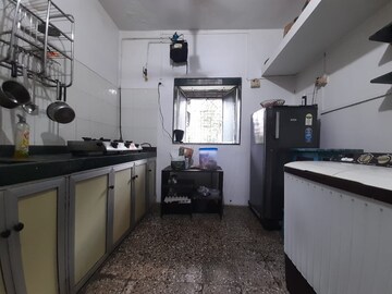 Kitchen in 1 BHK Apartment at Gokuldham CHS Goregaon, Goregaon East – for Rent