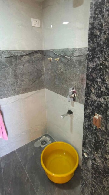 Bathroom in 3 BHK Apartment at Cosmos Horizon, Thane West – for Rent