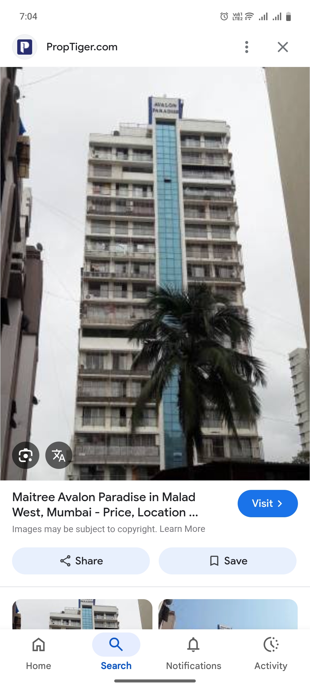 1.5 BHK + Extra Room Apartment For Rent in Avalon Paradise